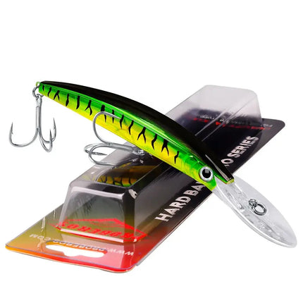 Minnow Fishing Lures 27g 17cm Fishing Bait Lure Hooks Artificial Hard Minnow Plastic Bass Bait Customized Lureswholesale