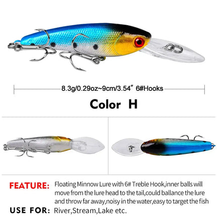 Minnow Fishing Lures Salt Swimbait Wobbler Saltwater Fishing Lures Lureswholesale