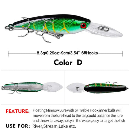 Minnow Fishing Lures Salt Swimbait Wobbler Saltwater Fishing Lures Lureswholesale