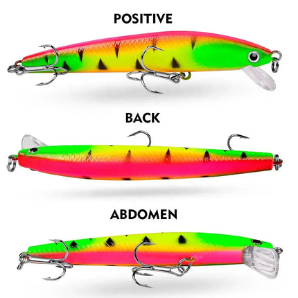 Minnow Fishing Lures Wholesale 95mm 8.5g Floating Minnow Lure Hard Bait Bass Fishing Tackle Lureswholesale