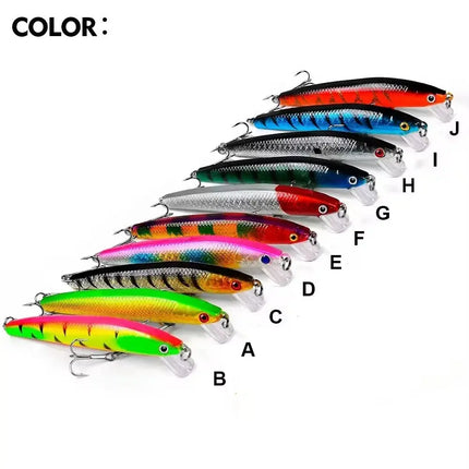 Minnow Fishing Lures Wholesale 95mm 8.5g Floating Minnow Lure Hard Bait Bass Fishing Tackle Lureswholesale