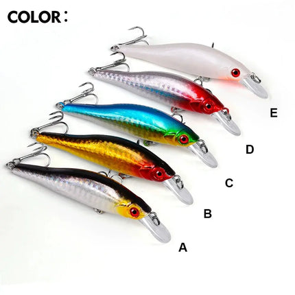 Minnow Lure Sinking Black Minnow Hard Plastic Fishing Lure Saltwater Artificial Baits Wholesale Lureswholesale