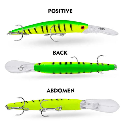 New Lua Bait 15.5g Luamino lure Snakehead bait 14.5cm hard Bionic bait DW1185 Lureswholesale