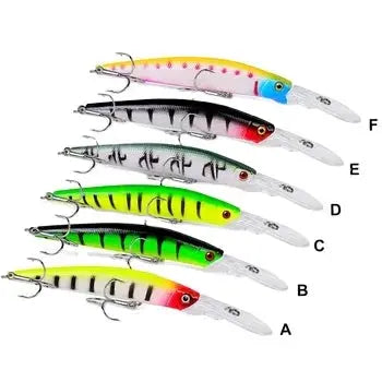 New Lua Bait 15.5g Luamino lure Snakehead bait 14.5cm hard Bionic bait DW1185 Lureswholesale