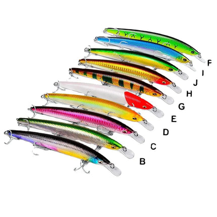 New Minolua Bait 150mm-18.5g deep sea bass grouper Hard bait fishing Culter DW455 Lureswholesale