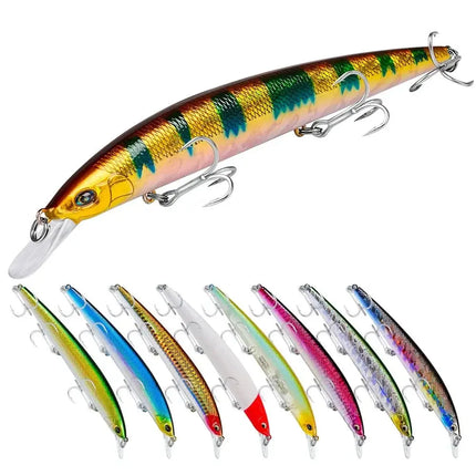 New Minolua Bait 150mm-18.5g deep sea bass grouper Hard bait fishing Culter DW455 Lureswholesale