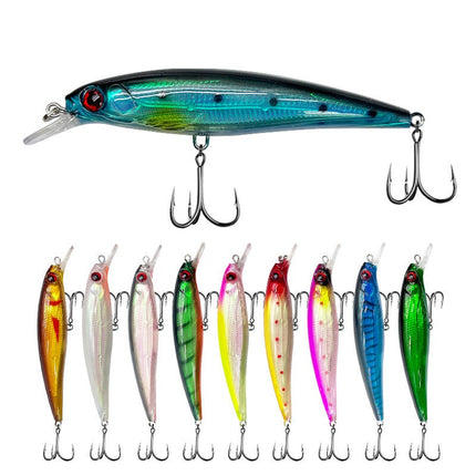 Lureswholesale® 11cm/13.5g plastic fly Minnow Lure bait - Lureswholesale