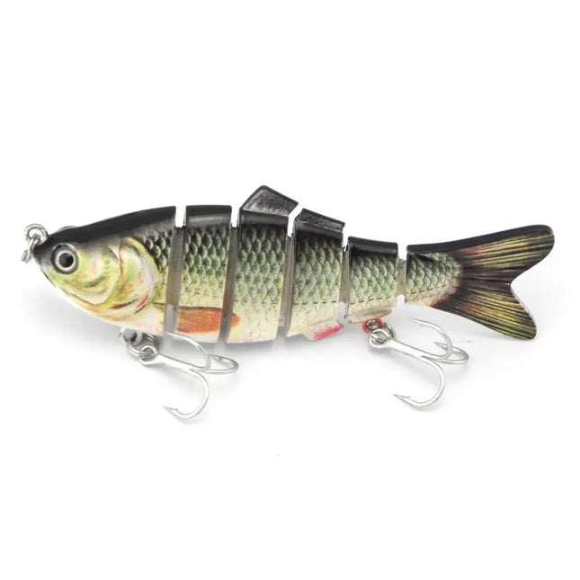 ODS Bass Fishing Lure Topwater Multi Jointed Swimbait Lifelike Hard Bait Trout Perch Lures Lureswholesale