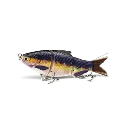 ODS three sections 5 inch 32g jointed Swimbait Fishing lures Hard Bait Sunfish Sea Bass Fishing Baits Lureswholesale