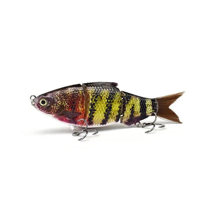 ODS three sections 5 inch 32g jointed Swimbait Fishing lures Hard Bait Sunfish Sea Bass Fishing Baits Lureswholesale