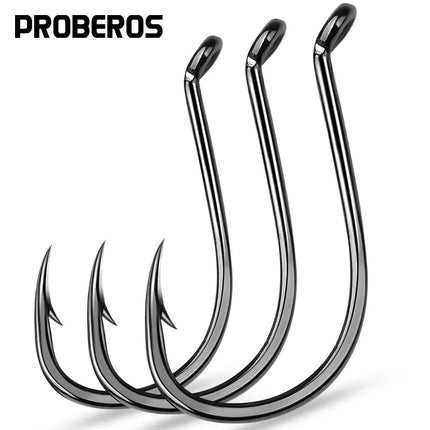 Octopus Offset Fishing Hook High Carbon Steel Circle Hooks Saltwater Fishhooks Beak Bait Hooks 20pcs/bag Lureswholesale