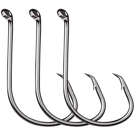 Octopus Offset Sport Circle Fishing Hook Barbed Carbon Jig Hook Crank Carp Fishhook Lureswholesale