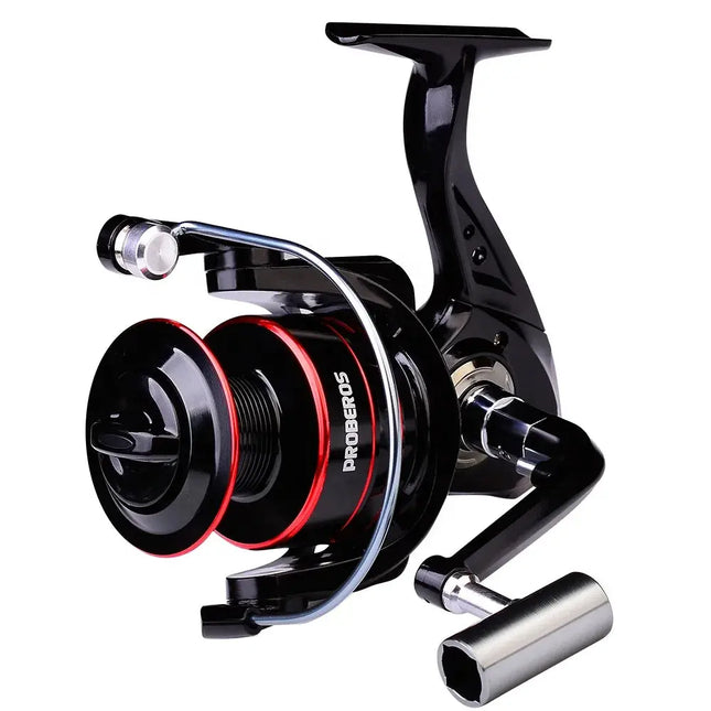 PRBBEROS Carp Fishing Reel Saltwater Spinning Reel 5.2:1 Metal Fishing Carretilha De Pesca Molinetes Tackle Lureswholesale