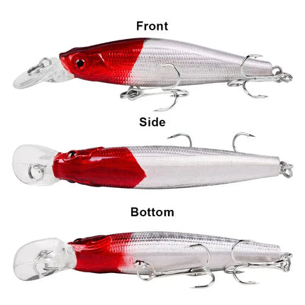 PRO BEROS Luya Bait Minnow 9cm plastic hard bait 8.3g Fishing tackle shop mixed bait DXM002 Lureswholesale