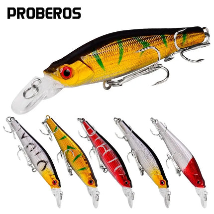 PRO BEROS Luya Bait Minnow 9cm plastic hard bait 8.3g Fishing tackle shop mixed bait DXM002 Lureswholesale