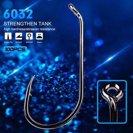 PRO BEROS fishing gear Fishing gear Hooks with barbs High carbon steel single hook fishing accessories Lureswholesale