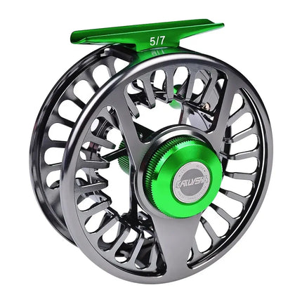 PROBEROS Aluminum Alloy Fly Fishing Reel 2+1 BB Fly Wheel CNC Machine Cut Large Arbor Die Casting Fly Reel Lureswholesale