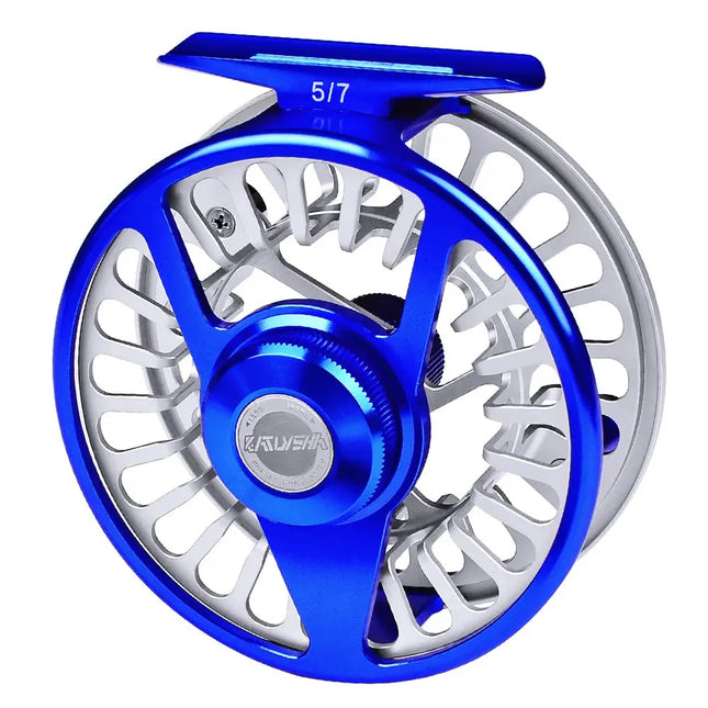 PROBEROS Aluminum Alloy Fly Fishing Reel 2+1 BB Fly Wheel CNC Machine Cut Large Arbor Die Casting Fly Reel Lureswholesale