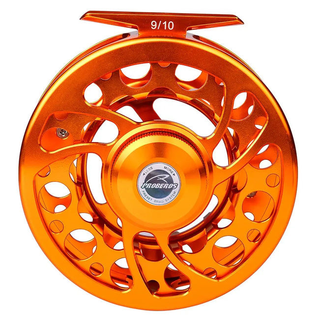 PROBEROS CNC Full Metal Fly Reel 2+1BB Bearing 5/7 7/9 9/10 Ice Fly Fishing Reels Metal Fish Wheel Wholesale Lureswholesale