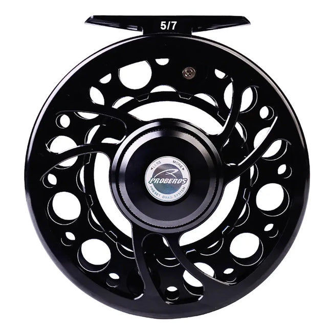 PROBEROS CNC Full Metal Fly Reel 2+1BB Bearing 5/7 7/9 9/10 Ice Fly Fishing Reels Metal Fish Wheel Wholesale Lureswholesale