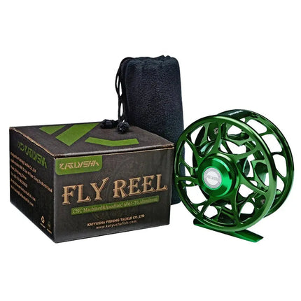 PROBEROS Fly Fishing Reel 2+1BB Speed Ratio Fishing Reel with CNC-Machined Aluminum Alloy Body Fly Reels Lureswholesale