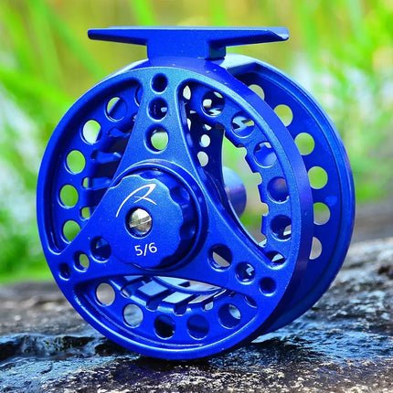 PROBEROS Fly Fishing Reel 3/4 5/6 7/8WT Fly Reel Large Arbor Aluminum Alloy Body for Trout Bass Carp Pike Panfish Lureswholesale