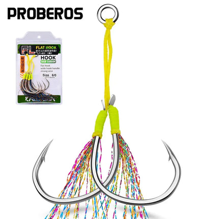 PROBEROS High Carbon Fishing Hook Jigging Hooks with Strong Quality Lureswholesale