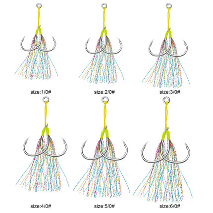 PROBEROS High Carbon Fishing Hook Jigging Hooks with Strong Quality Lureswholesale