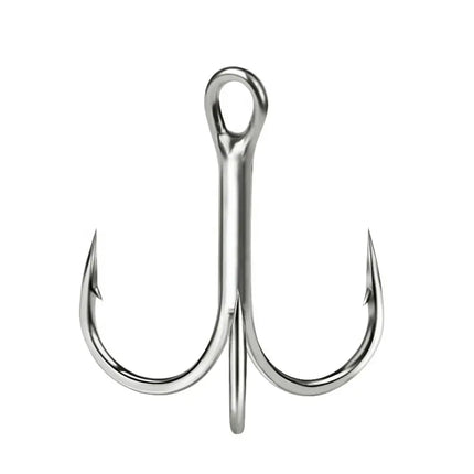 PROBEROS High Carbon Steel Treble Hook Round Bent Fishing Hooks Saltwater Triple Barbed Fish Hook Wholesale Lureswholesale