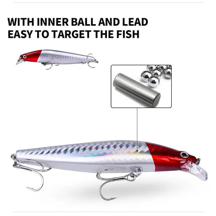 PROBEROS Minnow bait 10.5cm 19g plastic hard lure slow sink bait Bionic bait wholesale Lureswholesale