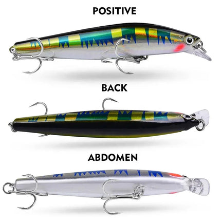 PROBEROS Minnow bait 10.5cm 19g plastic hard lure slow sink bait Bionic bait wholesale Lureswholesale