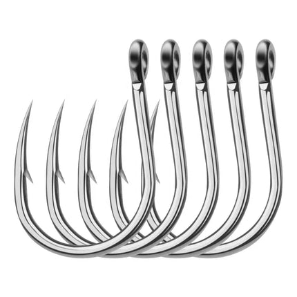 PROBEROS Saltwater Fishing Hook SJ43 JIGGING HOOK 1/0#-13/0# Stainless Steel Fishhook Ocean Bait Jig Hook Lureswholesale