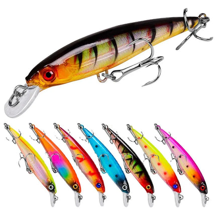 PROBEROS Sinking Minnow Lure With 6# Explosion Hook Hard Plastic Bait Artificial Fishing Lure Lureswholesale