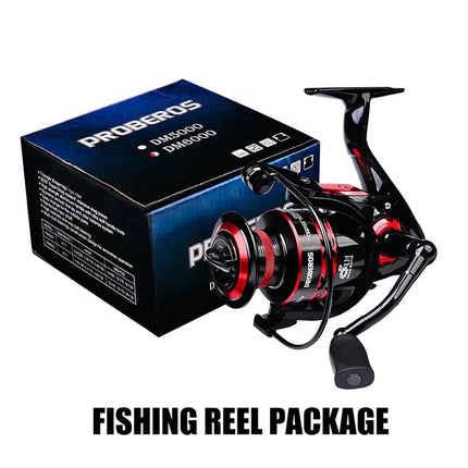 PROBEROS Water Resistance Spinning Reel 21KG Max Drag Power Fishing Reel for Bass Pike Fishing Tackle Lureswholesale