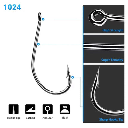 PROBEROS Wholesale High Carbon Steel Fishing Hook Maruseigo Hook Bait Holder Fish Hook Lureswholesale