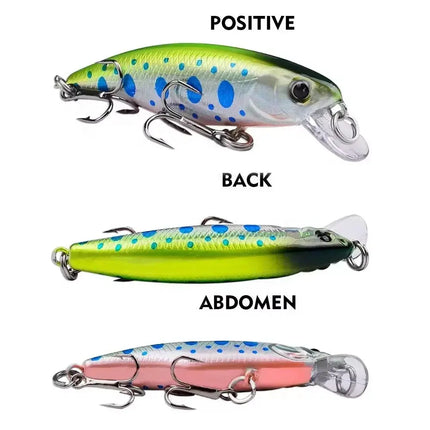 Plastic Hard Bait Crankbait Bass Wobblers Fishing Tackle Jerkbait Fishing Lures Lureswholesale