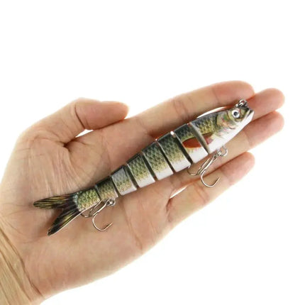 Ready To Ship Wholesale Eight segmented swimbait fishing lure kit lure bait fishing kit Lureswholesale