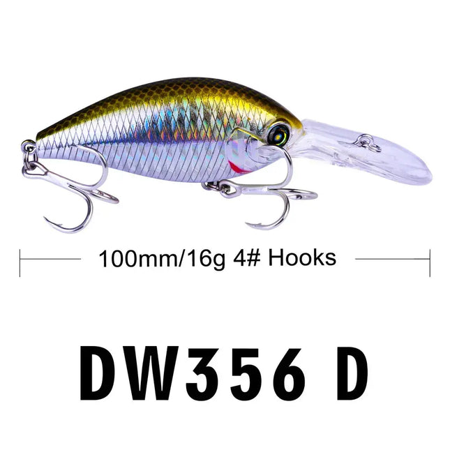 Rock Luya Bait 10.5cm 15g Luya bait with Augin Blood Trough hook bait fishing gear wholesale DW356 Lureswholesale