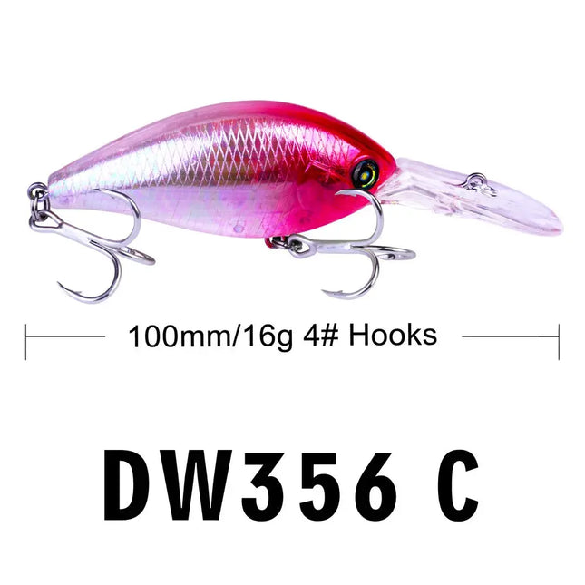 Rock Luya Bait 10.5cm 15g Luya bait with Augin Blood Trough hook bait fishing gear wholesale DW356 Lureswholesale