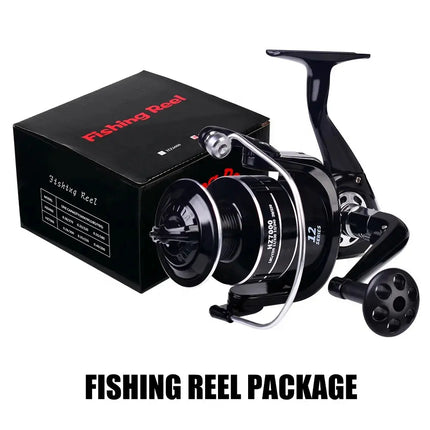 Saltwater Spinning Fishing Reels 6-18kg Max Drag Metal Spool Reel Saltwater Carp Fishing Wheel 1000-7000 Series Lureswholesale