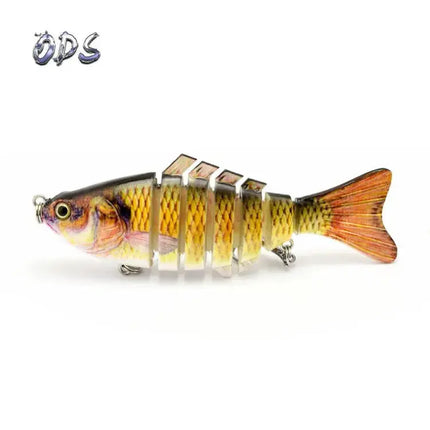 Segmented swimbait in plastic box packaging fishing bait kit wholesale ABS jointed lures Fish Lure Set Fishing Lure Kit Lureswholesale