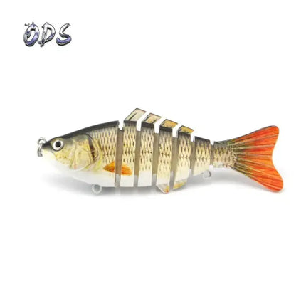 Segmented swimbait in plastic box packaging fishing bait kit wholesale ABS jointed lures Fish Lure Set Fishing Lure Kit Lureswholesale