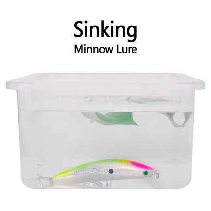 Sinking Minnow Fishing Lures 13cm 41g Plastic Hard Bass Bait Minnow Lure Artificial Wobblers Wholesale Lureswholesale