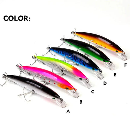 Sinking Minnow Fishing Lures 13cm 41g Plastic Hard Bass Bait Minnow Lure Artificial Wobblers Wholesale Lureswholesale