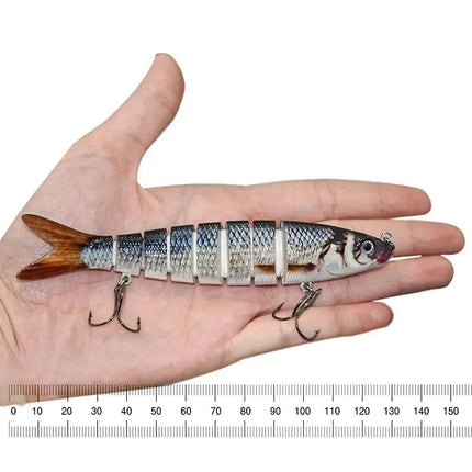 Sinking Wobblers Fishing Lures Bait Jointed Crankbait Swimbait 8 Segment Hard Artificial Bait For Fishing Tackle Lure Lureswholesale