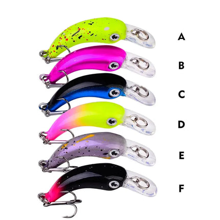 Submerged Minnow 1.5g/4.1cm Luya bait Freshwater bait white-striped bass all eat bait DW519 Lureswholesale