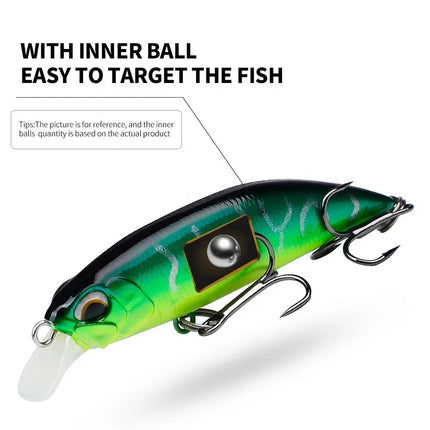 Submerged Minoluya bait 5cm 7cm plastic bait bionic hard bait freshwater sea fishing bass beak lure Lureswholesale