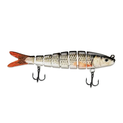 Super Flexible Action High Quality ABS Hard Plastic 8 Segments 142mm 27g Jointed Swim bait Action Multi Jointed Fishing Lures Lureswholesale