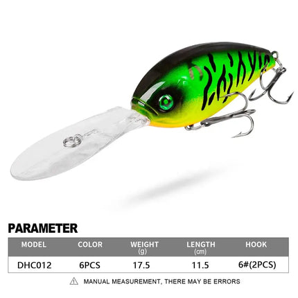 Top water Floating Crankbait 11cm 18g Pike Fishing Lures for Bass Fishing Tackle Swimbait Lureswholesale