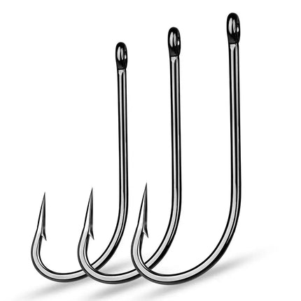 Wholesales Barbed Fishhooks 9225 High Carbon Steel O'shaughnessy Fishing Hook Carp Fishhook 100pcs/bag Lureswholesale